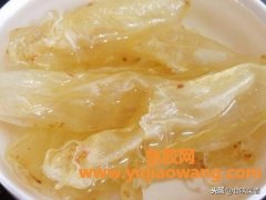 新鲜鱼胶有营养吗(新鲜鱼胶和干鱼胶功效一样吗)