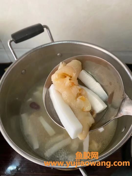 鱼胶炖牛奶椰子肉(椰子炖花胶的功效与作用)