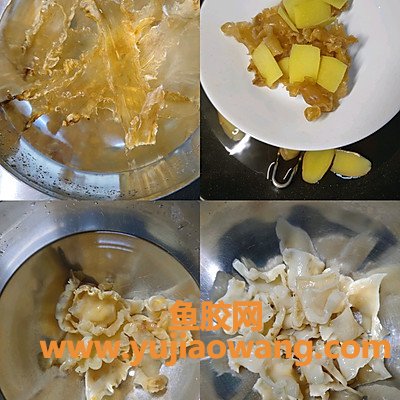 鱼胶可以炖鸡用砂锅做（花胶跟什么一起炖补气血）
