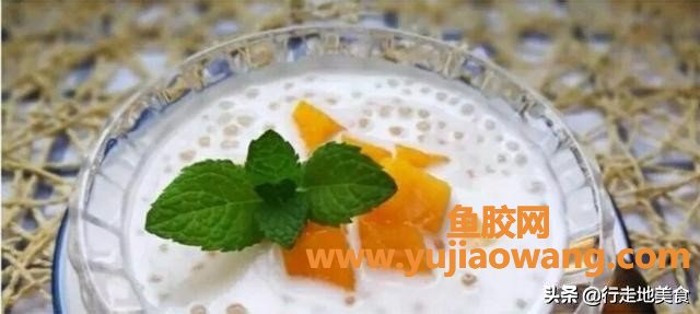 鱼胶粉奶油牛奶糕（花胶奶冻的做法大全）