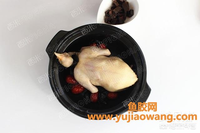 阿胶和鱼胶一起炖的做法(花胶乳鸽炖阿胶的做法？)