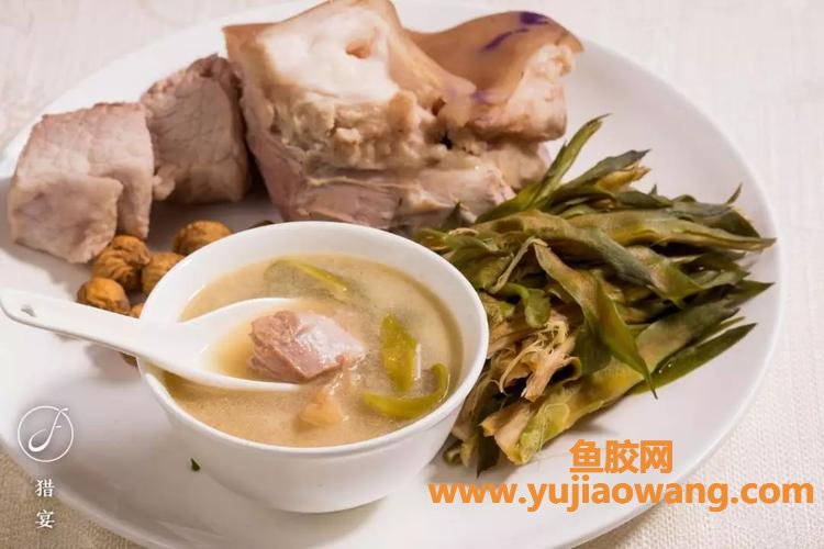霸王花和鱼胶能同煮着吃吗