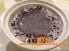 鱼胶炖黑糯米的功效(鱼胶黑糯米功效与作用)