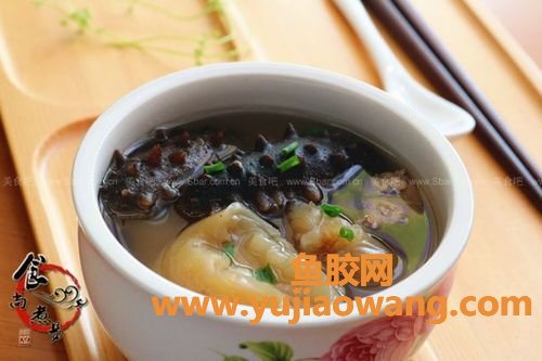 花胶炖海参的做法大全(花胶海参鲍鱼煲汤的做法大全)