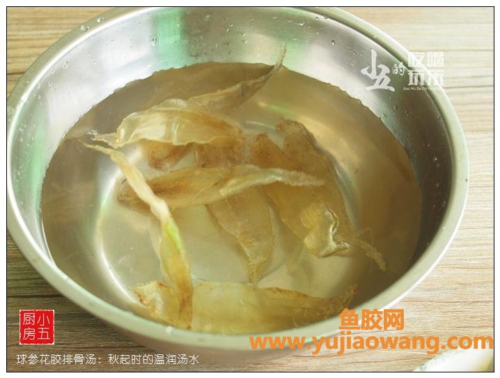 泡花胶用热水还是冷水(鱼胶用温水还是冷水泡)