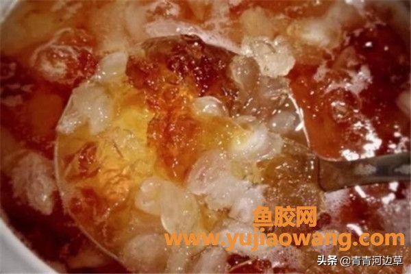 花胶桃胶糖水(花胶桃胶银耳可以一起煲糖水吗？)