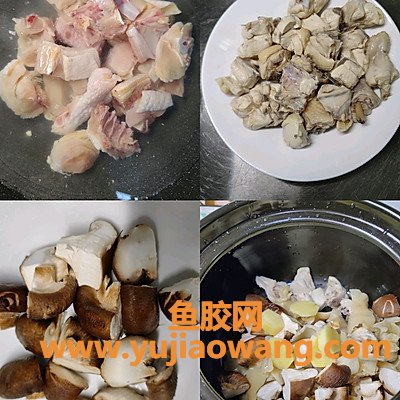 (鸡肉香菇鱼胶可以一起吗)美味不用等,金汤花胶鸡五分钟就能上桌的美 (鸡肉香菇鱼胶可以一起吗)美味不用等,金汤花胶鸡五分钟就能上桌的美
