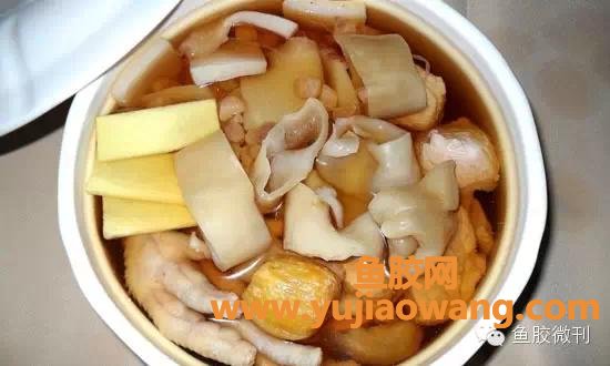 (鱼胶莲子枸杞的功效止咳吗)健脾养血补肾益精，鱼胶(花胶)的4种做法