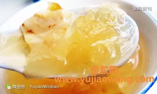 (鱼胶莲子枸杞的功效止咳吗)全家吃出健康，鱼胶[花胶]的4大养生食谱