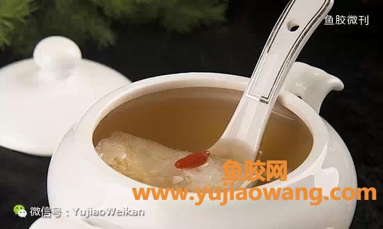 (鱼胶莲子枸杞的功效止咳吗)全家吃出健康，鱼胶[花胶]的4大养生食谱