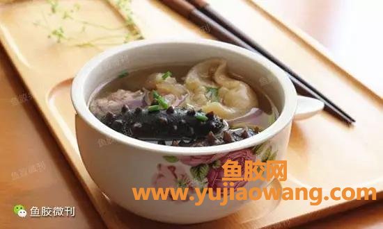 (鱼胶和海参的功效)鱼胶(花胶)炖海参，简简单单也能达到滋补养颜大作