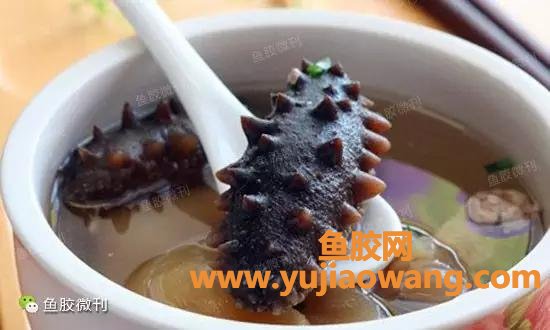 (鱼胶和海参的功效)鱼胶(花胶)炖海参，简简单单也能达到滋补养颜大作