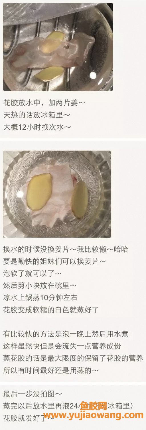 (肺热痘痘能吃鱼胶吗)最全燕窝，花胶，海参泡发攻略和用法