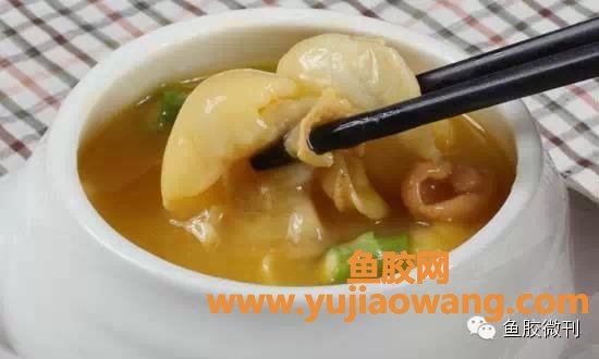(鱼胶养血补血的功效与作用)鱼胶这样吃，嫩肤美容补气血
