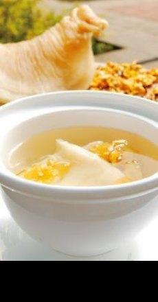 冬瓜花胶汤(金汤冬瓜花胶鸡)