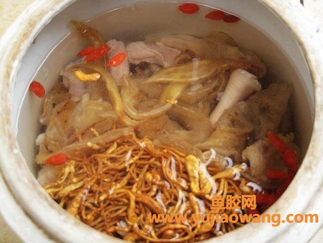 花胶虫草煲(花胶加虫草煲鸡,可以吗)