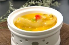 花胶排骨黄豆红枣枸杞 排骨炖黄花胶